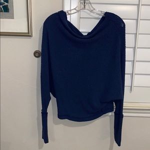 Free people off the shoulder sweater